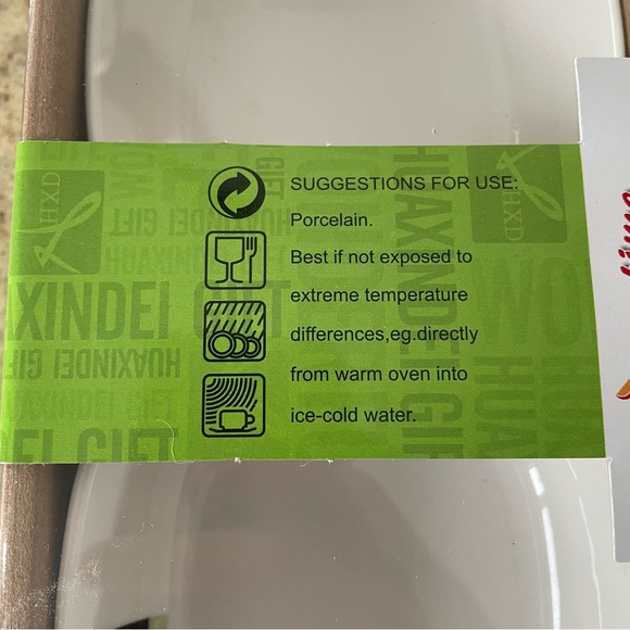 Brand New Porcelain Bowl & Spoon Set - Picture 5 of 6